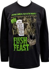  MENS LONG SLEEVE T SHIRT HITLER MAGGOTS FLESH FEAST VERONICA LAKE B MOVIE CULT 