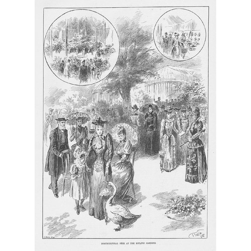 London horticultural fete - horticultural, at