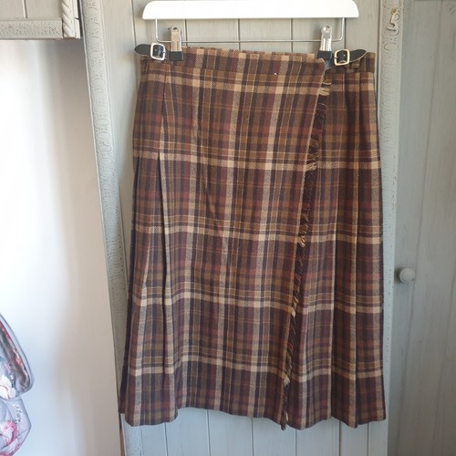 Vtg 80s 90s brown - 90s, kilt