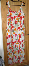 Loose fit casual floral dress