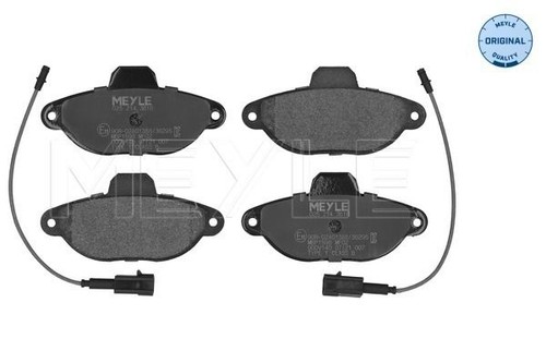 Front axle brake pad set - brake, set,