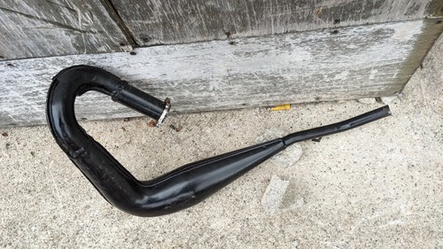 Yamaha dt175 exhaust - pipe, down