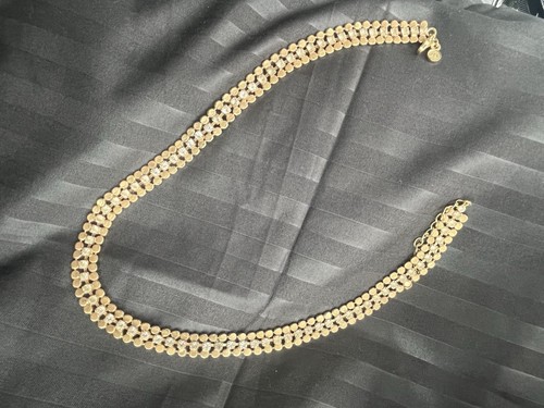 Vintage gold tone crystal - m&s,