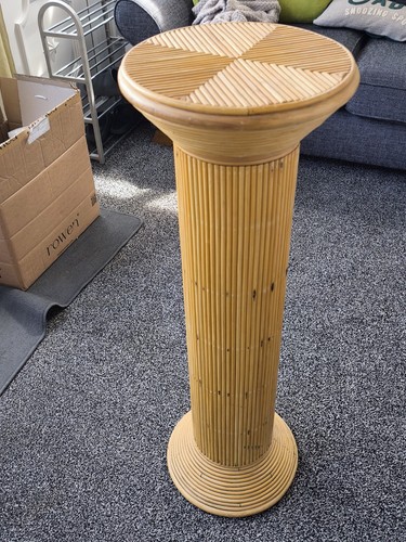 Vintage pencil reed rattan - pencil,