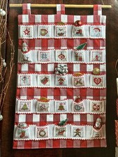 Mini Motif Advent Calendar Hanging Christmas Cross Stitch Chart