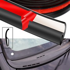 Car Seal Under Front Windshield Panel Sealed Strip Rubber Sunroof Dustproof 2M