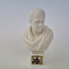 Antique Parian Bust Of Sir