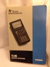 TI-85 Texas Instruments Graphic Calculator Manual/Guidebook ONLY 1993 Version