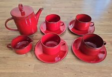 VILLEROY & BOCH GRANADA Solid Coffee Set-Coffee Pot + 4 Cups & Saucers milk Jug