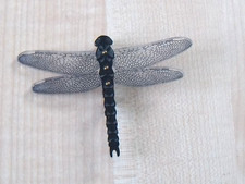 Large Art Deco style Dragonfly  brooch