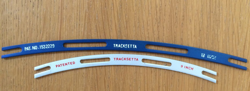 Gauge tracksetta x - x, radius