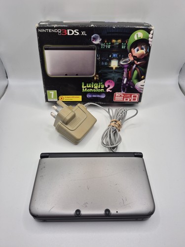 Nintendo 3ds silver black - xl,
