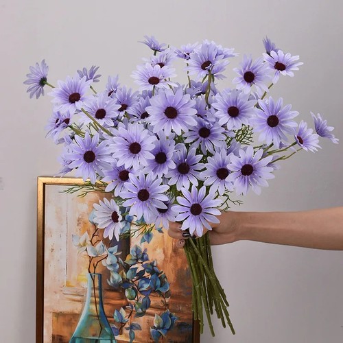 Artificial silk fake daisy - fake,