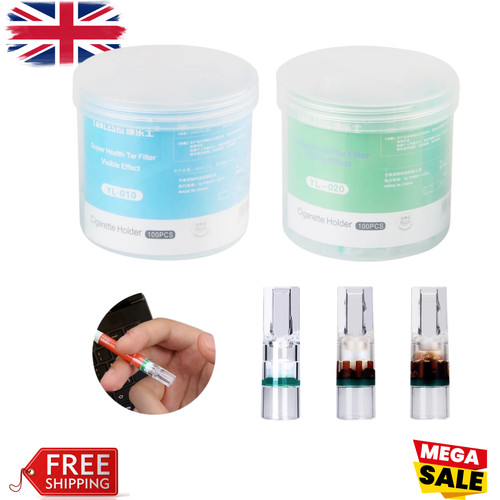 100 tobacco tar - tobacco, filters