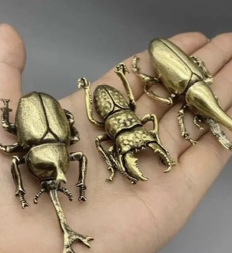 Set brass figurines - set, of
