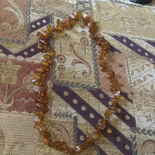 Vintage baltic amber - vintage, necklace