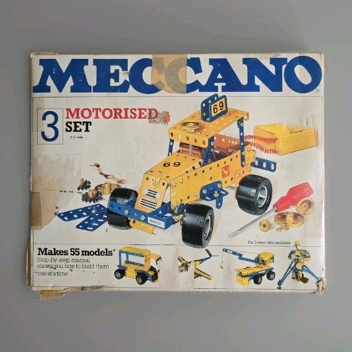 Vintage meccano motorised set - vintage,
