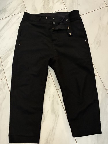 Rick owens cropped wool pants - rick,
