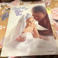 Vintage Crochet with Peter Pan Baby Crochet  Patterns Booklet - 8 designs