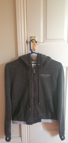 Pink soda cropped - cropped, hoody