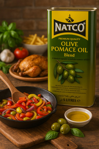 Natco pomace olive oil - oil, –