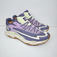 The North Face UK 8 Trainers Women's Vectiv Traval Purple Green Hiking Shoes