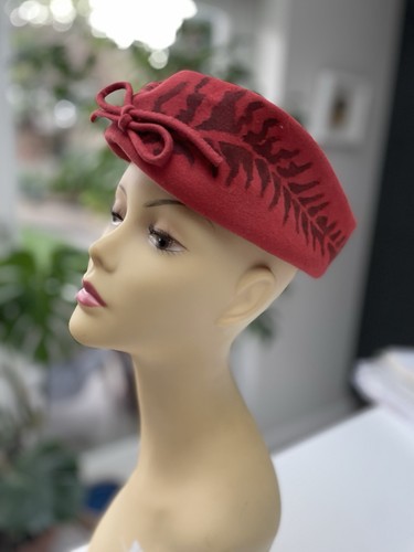 Kay vintage orange beret - orange,
