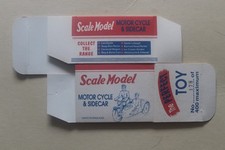 M.I.C.A Scale Model Motor Cycle and Sidecar Limited Edition Empty Box