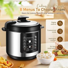 10-in-1 Multi Cooker 6L Pressure Non-Stick Rice Slow Cook KeepWarm Digital 1050W
