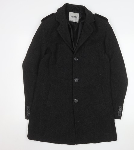Topman men black wool - topman,
