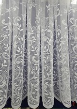 White Lace Cheap Net Curtains