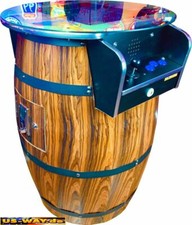 Barrel cocktail table - barrel,