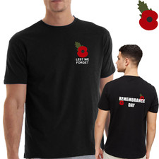 Remembrance Day Poppy Tshirt
