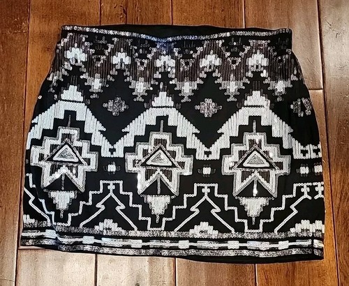 Express sequin aztec - sequin, printed
