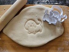 Cute Dachshund Cookie Cutter Biscuit Pastry Fondant Stencil