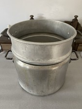 Large Two In One Antique Aluminium Cooking Pots