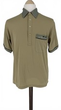 Gabicci Men's Green Polo Shirt Size L