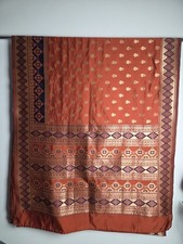Ladies Orange Katan Indian