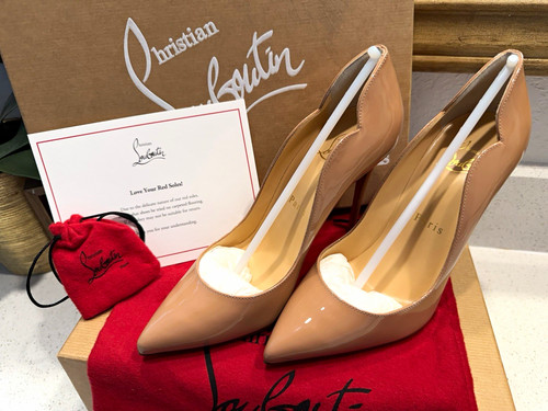 Christian louboutin beige red - beige,