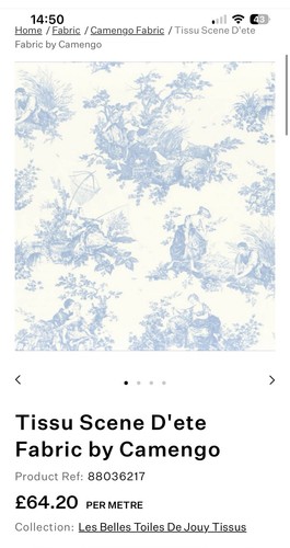 Camengo tissu scene ete - tissu,