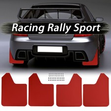 UK Universal Red Mudflaps Mud