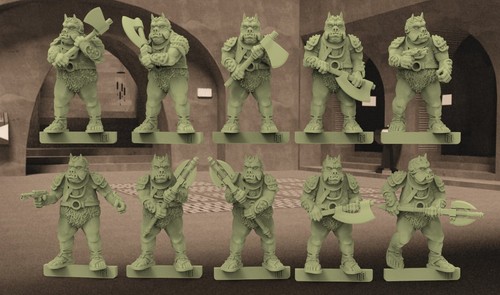Bmt space orcs x10 28mm - bmt,