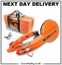 A NEW SOLD SECURE GOLD SECURITY CARAVAN CAMPER MOTORHOME CAR NEMESIS WHEEL CLAMP