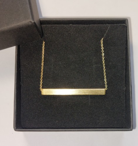 Ladies gold plated necklace - plated,