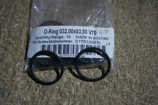 KTM 50 SX50 SX50 PRO EXHAUST FRONT PIPE PAIR RUBBER O RINGS GASKETS 0770440030