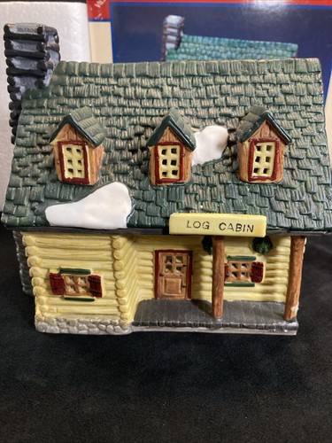 Lemax dickensvale log cabin - log,