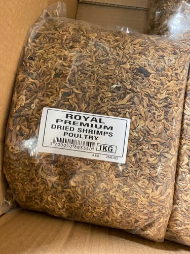 Natural dried shrimp 1kg - dried,