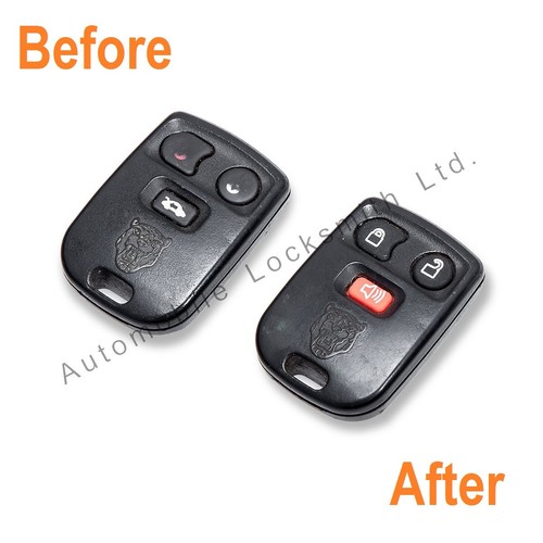 Button jaguar type remote - jaguar,