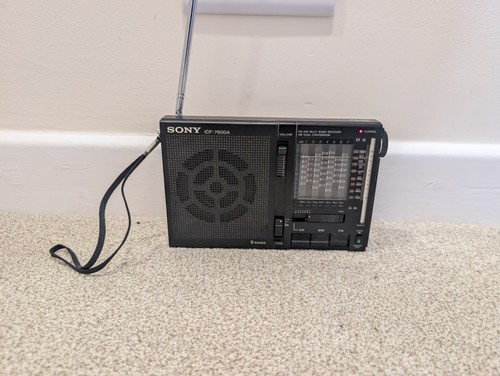Sony icf 7600a radio 9 - radio, fm