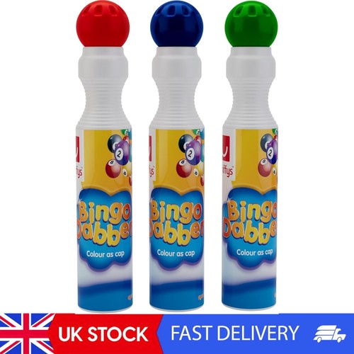 Bingo dabbers pack assorted - dabbers, 3